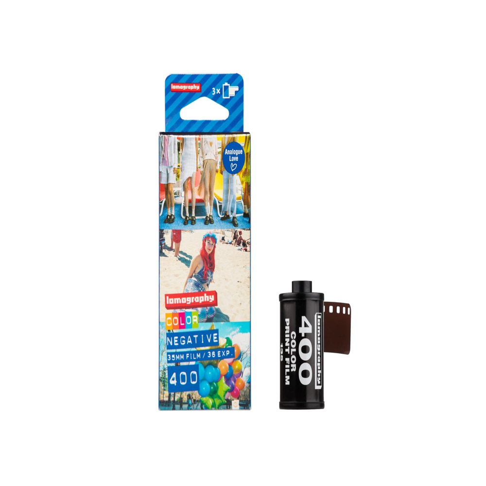 Lomography Color Negative 400 ISO 35mm 3 Pack
