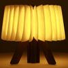 JIAN YA NA Wooden Book lamp for Kids Folding LED Nightlight R Shape Book Led Light Folding Booklight Art Light Decorative Lights Desk/Wall Magnetic Lamp USB Rechargeable view 3