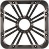 KICKER 10-inch (25cm) Square Subwoofer Grille for 11S10L7,LED, Charcoal view 1