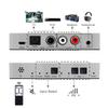 Dingsun Digital to Analog Audio Converter Optical to Analog Converter with IR Remote, DAC Converter Support 192KHz/24bit Compatible with DVD, PS, Plasma, Blu-ray, Home Cinema Systems etc. view 2
