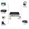 Dingsun Digital to Analog Audio Converter Optical to Analog Converter with IR Remote, DAC Converter Support 192KHz/24bit Compatible with DVD, PS, Plasma, Blu-ray, Home Cinema Systems etc. view 3