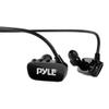 Pyle MP3 Player Bluetooth Headphone - Waterproof Swim IPX8 Flexible Wrap-Around Style Headphones Built-in Rechargeable Battery Bluetooth w/ 8GB Flash Memory & Replacement Earbuds - PSWP28BK Black view 2