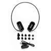 Pyle MP3 Player Bluetooth Headphone - Waterproof Swim IPX8 Flexible Wrap-Around Style Headphones Built-in Rechargeable Battery Bluetooth w/ 8GB Flash Memory & Replacement Earbuds - PSWP28BK Black view 3