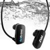 Pyle MP3 Player Bluetooth Headphone - Waterproof Swim IPX8 Flexible Wrap-Around Style Headphones Built-in Rechargeable Battery Bluetooth w/ 8GB Flash Memory & Replacement Earbuds - PSWP28BK Black view 4