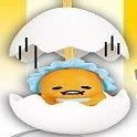 Gudetama Baby Egg Mascot 1" 3D Mascot Strap
