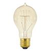 Satco #S2412 40A19/CL/120V/Vintage Clear 40 watt A19 Quad Loop Filament Vintage Lamp, Medium (E26) Base, 160 lumens, 3,000hr Life, 120 Volt view 1