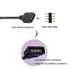 RGBZONE 2 Pack Black 4 Pins LED Splitter Cable Strip Connector 4 Way Y Splitter for 1 to 4 RGB 5050 3528 LED Light Strips with 10x Male 4 Pin Plugs (11.8in/30cm) view 2