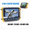 5 Inch CCTV Tester 8MP AHD 8MP TVI 8MP CVI CVBS Coaxial HD Video Monitor Tester Analog Video Test UTP Cable Test VGA/HDMI Input DC12V Output Camera Tester view 2