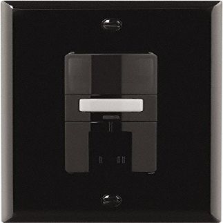 Cooper Wiring Devices VS310R-BK Vacancy Sensor Dual 3-Way Switch with Nightlight and LED, Black