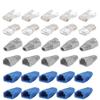 UbiGear Network/Phone Cable Finder/Toner/Probe/Tracer/Tester + RJ11/RJ12/RJ45 Crimp Crimper + 100 Pcs RJ45 CAT5e Connector Plug/Boots Network Tool Kits (PremiumTester) view 4