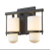 2-Light Vanity in Bronze Finish view 1