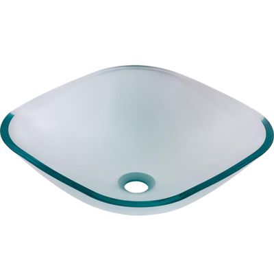 Novatto PIAZZA Glass Vessel Bathroom Sink