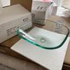 Novatto PIAZZA Glass Vessel Bathroom Sink view 3