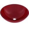 Novatto ROSSO Glass Vessel Bathroom Sink, TIG-8305 view 1