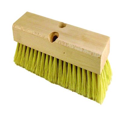 Bon 11-211 Acid Brush with Holes 10" x 3" Tampico Bristle Brush Accepts Threaded and Tapered Handles
