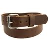Nohma Leather - 1 1/2" LEATHER CCW Concealed Carry Gun Belt - Heavy Duty Work Belt 14 oz. Full Grain Leather (Brown, 42" (Size 38 Pants-Check sizing guide)) view 1