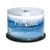 100-Pak PlexDisc 80-Min 52X Liquid Defense Plus Glossy White Inkjet Hub Printable CD-R's (2 x 50-Pak) view 1