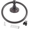 Stone Harbor Hardware Charlotte Towel Ring, Vintage Bronze view 3