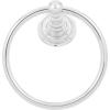 Stone Harbor Hardware Charlotte Towel Ring, Polished Chrome view 1