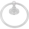 Stone Harbor Hardware Charlotte Towel Ring, Polished Chrome view 2