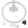 Stone Harbor Hardware Charlotte Towel Ring, Polished Chrome view 3