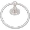 Stone Harbor Hardware Charlotte Towel Ring, Satin Nickel view 2