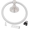 Stone Harbor Hardware Charlotte Towel Ring, Satin Nickel view 3
