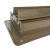 Hart & Cooley 421 4x10 GS HVAC Diffuser, 4" H x 10" W, 421 Steel Diffuser for Floor - Golden Sand (010717) view 4