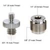 CAMVATE Convert Screw Adapter,1/4"-20 & 3/8"-16 and 5/8-27 - 1204 view 2