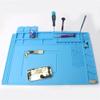 Silicone Heat Resistant Repair Platform Mat Soldering Pad/Mat Soldering Materials Welding Blanket Electronics Mat for Heat Gun,Soldering Iron,Soldering Station,Electronics, Phone & Computer Repair view 1