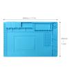 Silicone Heat Resistant Repair Platform Mat Soldering Pad/Mat Soldering Materials Welding Blanket Electronics Mat for Heat Gun,Soldering Iron,Soldering Station,Electronics, Phone & Computer Repair view 3