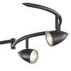 Heavy Duty Axel 72" Wide 6-Light LED Track Light Fixture Ceiling view 3