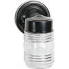 Nuvo Lighting 60/6111 Transitional One Light Outdoor Wall Mount in Black Finish view 1