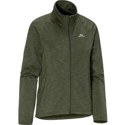 SwedTeam Ultra Light W Sweater Full-zip Green C40 Green