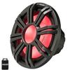 KICKER KMF124 12 in 4 Ohm Marine Subwoofer with LED Charcoal Grill view 2