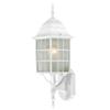 Nuvo 60/3477 One Light Outdoor Wall Mount, White view 1