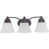 Nuvo 60/6087 Three Light Vanity, Bronze/Dark view 1