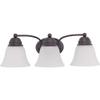 Nuvo 60/6087 Three Light Vanity, Bronze/Dark view 2
