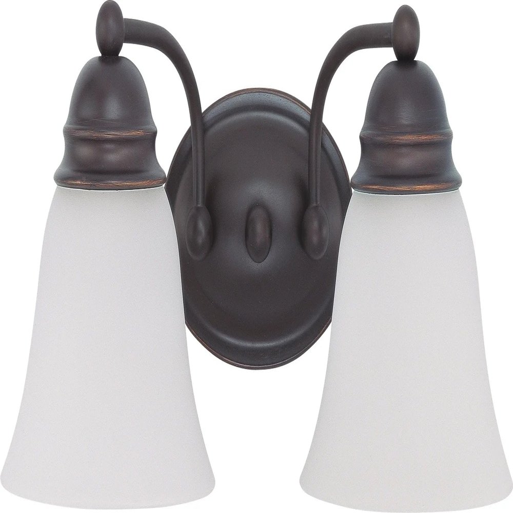Nuvo 60/6086 Two Light Vanity, Bronze/Dark