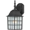 Nuvo 60/3482 One Light Outdoor Wall Mount, Black view 1