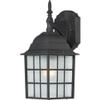 Nuvo 60/3482 One Light Outdoor Wall Mount, Black view 3
