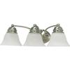 Nuvo 60/6079 Three Light Vanity, Pwt, Nckl, B/S, Slvr view 3