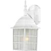 Nuvo 60/3480 One Light Outdoor Wall Mount, White view 3