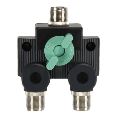 Diamond Antenna CX-210A Heavy-Duty Wideband Coax Switch Original High-Performance Two-Position Antenna Selector for HF VHF UHF Radios, Durable Low-Loss Coax Switch for Amateur Ham Radio Stations