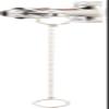 Homewerks 3070-300-CH-B Self-Closing Shower Valve with Pull Chain, Chrome view 1