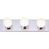 Nuvo 60/6112 Three Light Vanity, Chrome view 1