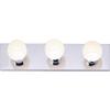 Nuvo 60/6112 Three Light Vanity, Chrome view 2