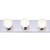 Nuvo 60/6112 Three Light Vanity, Chrome view 3