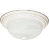 Nuvo 60/6004 Two Light Flush Mount, White view 2
