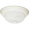Nuvo 60/6004 Two Light Flush Mount, White view 3